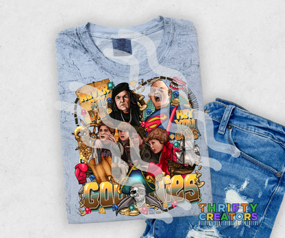 Color Blast T-Shirt for 80s Kids and Generation X - Goonies 80s Lovers