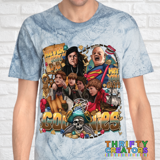 Color Blast T-Shirt for 80s Kids and Generation X - Goonies 80s Lovers