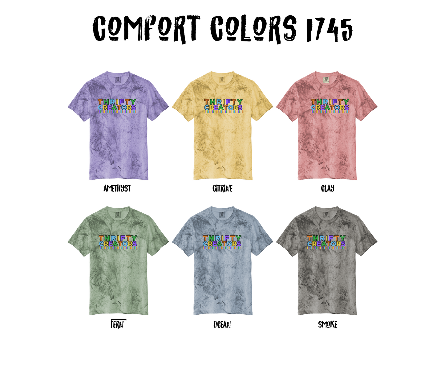 Color Blast T-Shirt - Practical Magic Comfort Colors