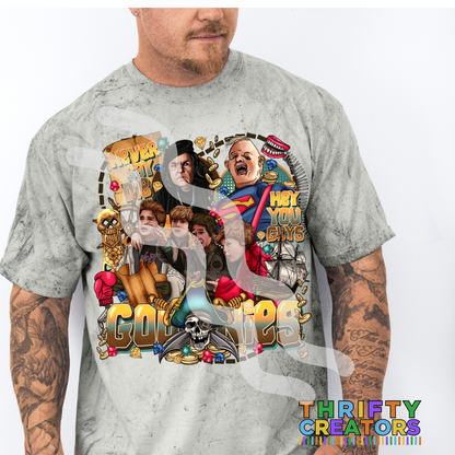 Color Blast T-Shirt for 80s Kids and Generation X - Goonies 80s Lovers