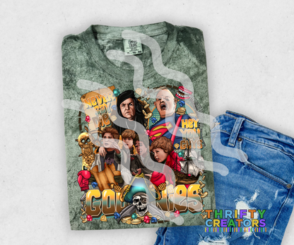 Color Blast T-Shirt for 80s Kids and Generation X - Goonies 80s Lovers