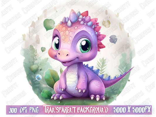 Pink dinosaur png for kid sublimation designs, kid png design for shirts, girls png designs, cartoon png, girl dinosaur png design