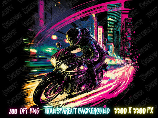 Neon sublimation design for shirts, Colorful png sublimation designs for shirts,sublimation png for shirt,motorcycle png, designs for men