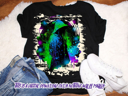 Witch Sublimation Design PNG - Halloween Tshirt Mugs Tumbler Sublimation - PNG - Thrifty Creators