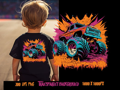 Monster Truck shirt design, hoodie designs, sublimation png for shirt, hoodie png, boys shirt png, dtf designs, shirt designs, dtf png