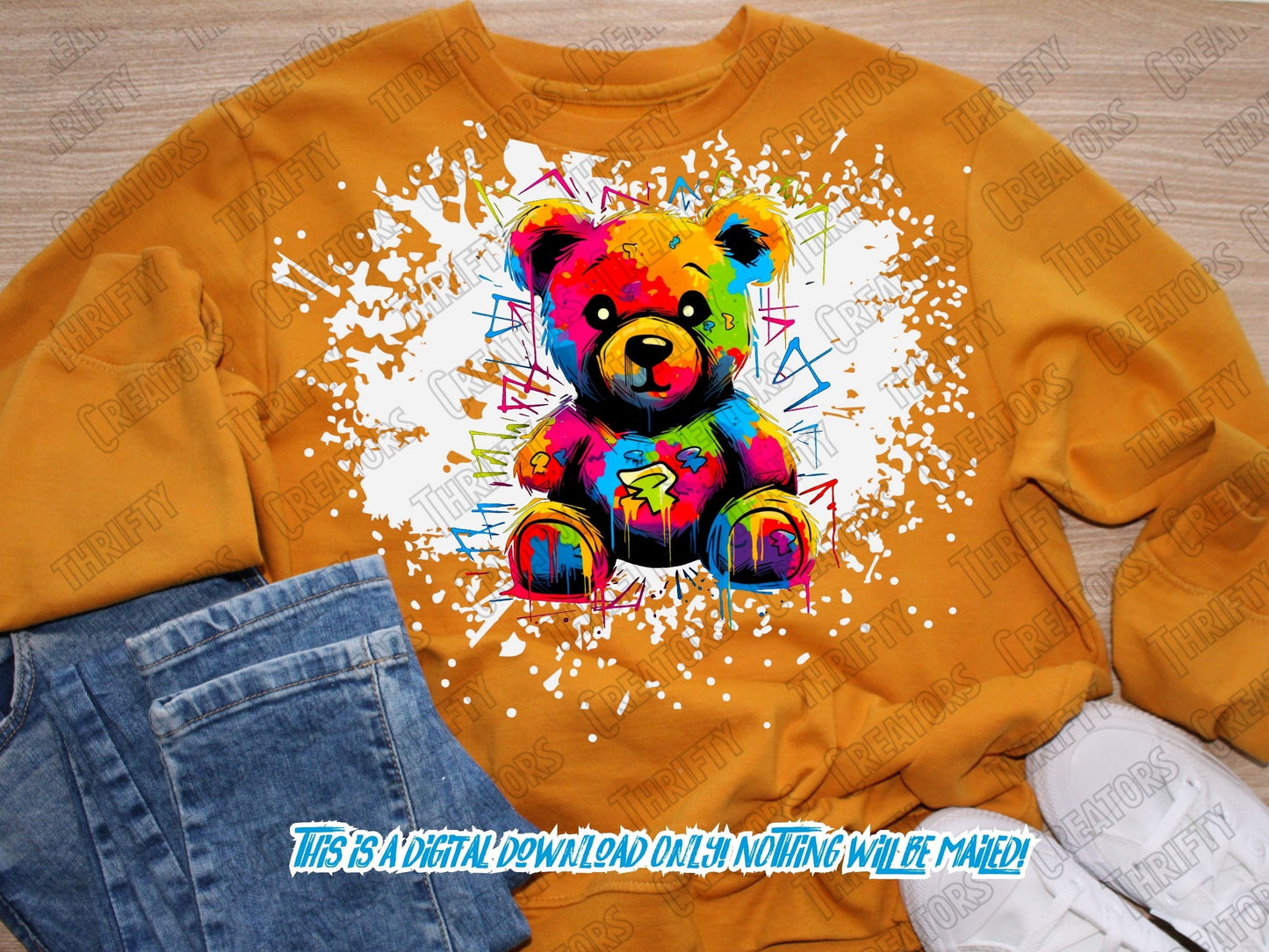 Dtf png Teddy Bear, png, for dtf designs.  TShirts designs, hip hop png, shirt designers, oso png - Thrifty Creators - Best Seller Bundle