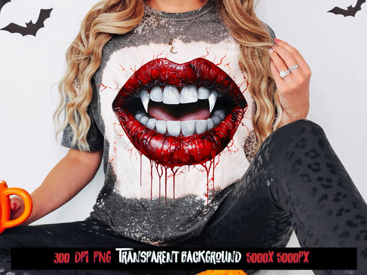 Vampire fangs dtf designs for shirt and sublimation designs for shirt, sublimation png for shirt, t shirt design, png file for sublimate