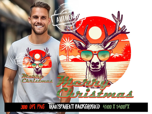 Retro Christmas Png, Vintage Christmas Png, Retro Santa png, Christmas png, Christmas Sublimation file for Shirt Design, Digital download