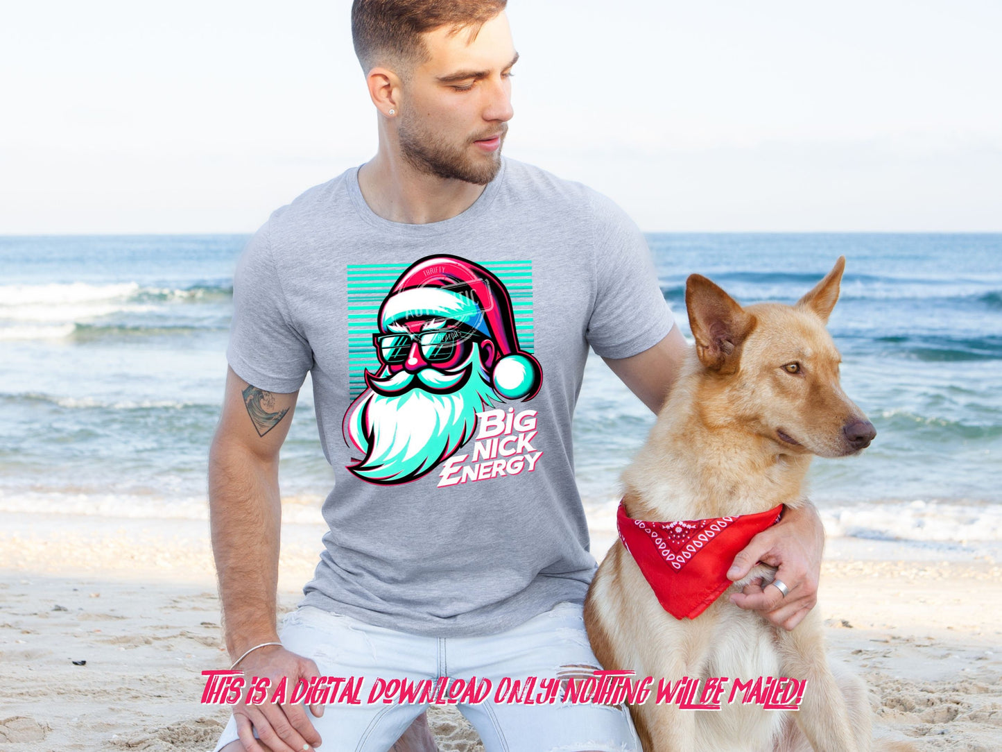Big Nick Energy, Funny Christmas Png, Retro Santa png, Christmas png, Christmas Sublimation file for Shirt Design, Digital download, dtf png