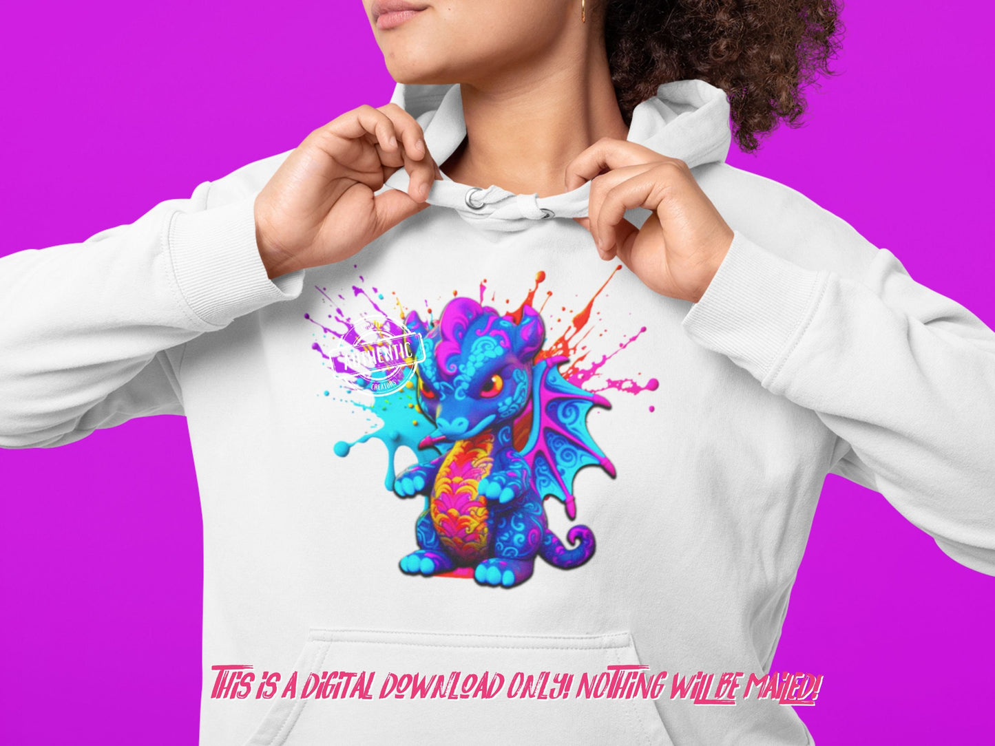 Dragon Design for Kids sublimation t shirt designs, t shirt graphics, dtf designs and screen printing. Thrifty Creators Original Design 2023